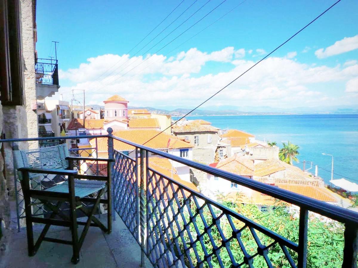 Gytheio Retreat, Panoramic Sea View Apartment Dış mekan fotoğraf